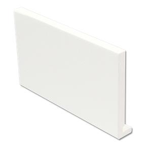 White Woodgrain Full replacement fascia 5m 16mm Square Fascia