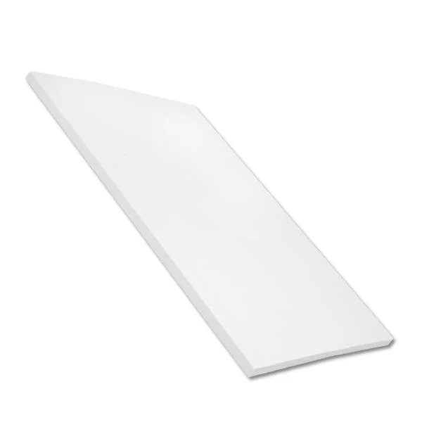 White Flat Soffit 5m Flat soffit Board 9mm - White