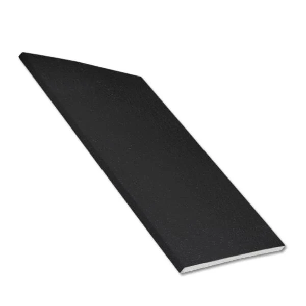 Black Flat soffit 5m Flat soffit board 9mm - Black