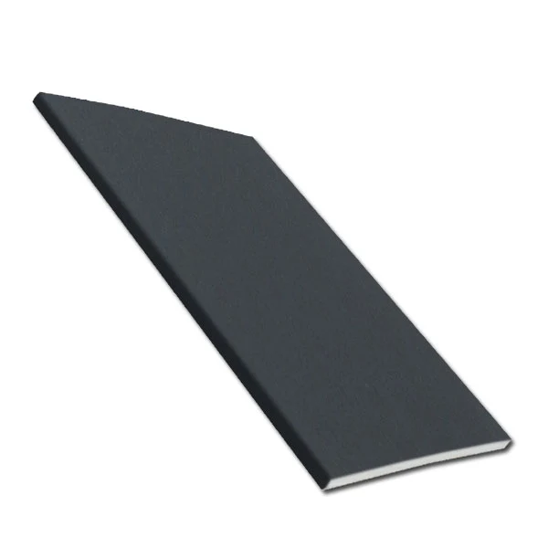 Anthracite smooth Flat soffit 5m flat soffit boards 9mm Anthracite smooth Dark Grey