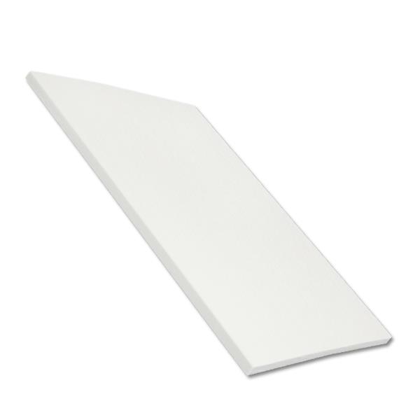 Foiled White Woodgrain Flat soffit 5m Flat soffit board 9mm - Foiled White Woodgrain