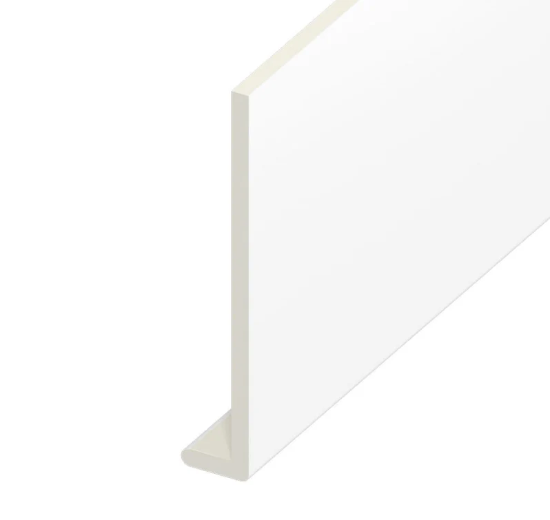 White Reveal Liner 5m Capping Fascia Board 9mm White