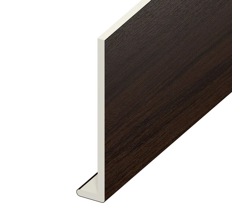 Rosewood Reveal Liner 5m Capping Fascia Board 9mm Rosewood