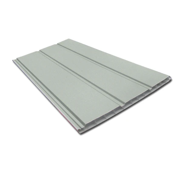 Agate Grey woodgrain Hollow Soffit 300mm 5m Hollow Soffit T&G board 300mm