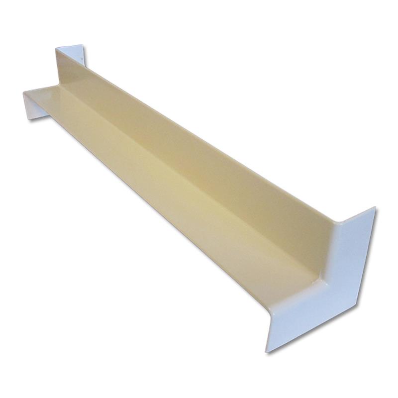 Cream internal Fascia corners 500mm Double 