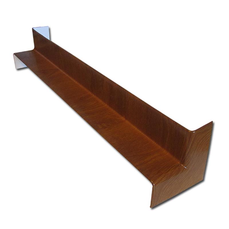 Light Oak internal Fascia corners 500mm Double 