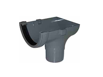 Half Round Stop End Outlet 