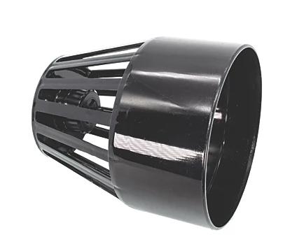 FloPlast Vent Terminal Black 110mm Vent terminal