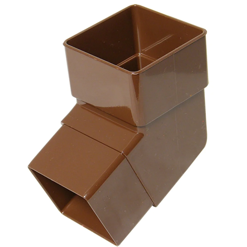 Square Downpipe offset 112.5&deg; 