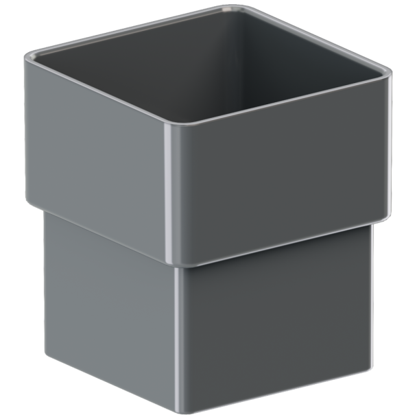 Square Downpipe socket 
