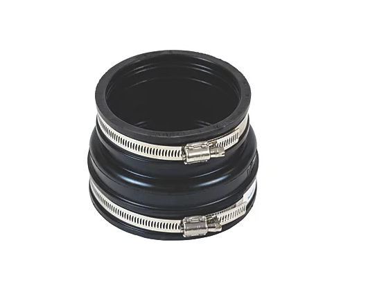 FloPlast Underground Flexible Adaptor 120-136mm underground Adaptor clay to plastic
