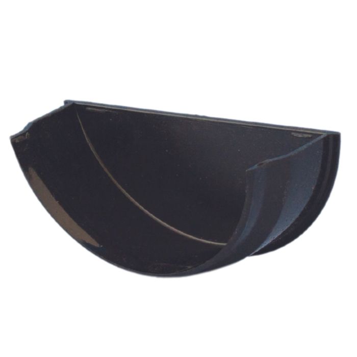 Cast Iron effect Half Round INT Stop End 