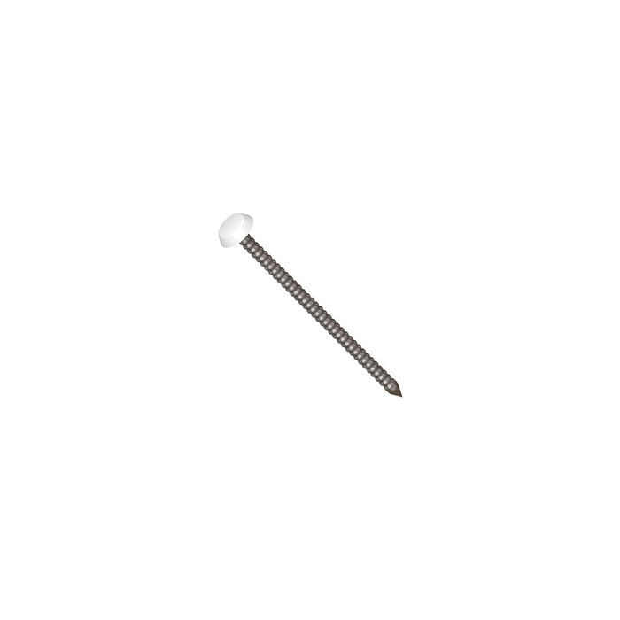 Poly Top Pins/Nails White White