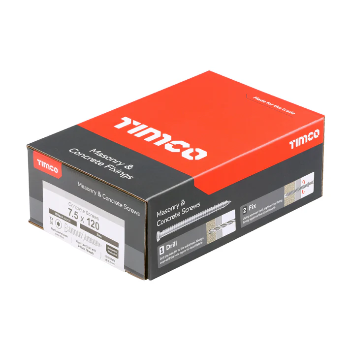 Concrete Screws 7.5mm