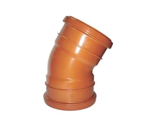 FloPlast Push-Fit 15&deg; Double Socket Bend 110mm Double socket 15