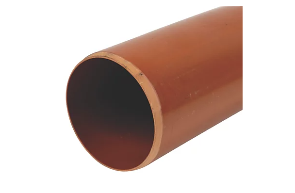 FloPlast Push-Fit 87.5° Plain-End Long Radius Bend 110mm Sweeping 90