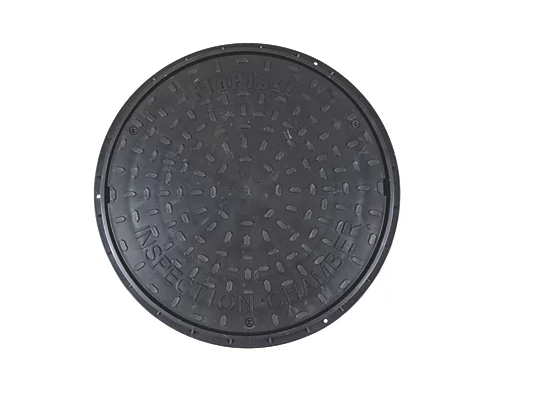 FloPlast Push-Fit Round Inspection Chamber Cover & Frame 450mm 450 round frame