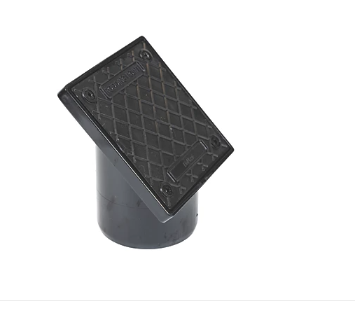 FloPlast Push-Fit Plain-End 45° Square Rodding Point (Spigot) 110mm Spigot rodding point