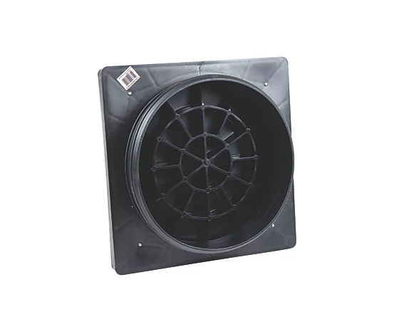 FloPlast Push-Fit Square Mini Access Chamber Cover & Frame 300mm 300mm square frame cover