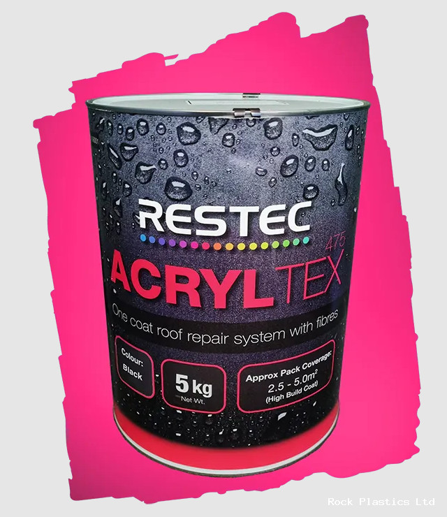 Acryltex Restec Acryltex 5KG Black