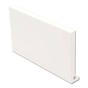 White Full replacement fascia 5m 16mm Square Fascia