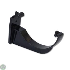 Half-Round Gutter Fascia Bracket (Black)