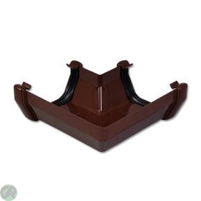 Square Gutter Angle 90 Deg (Brown)