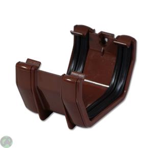Square Gutter Union Bracket (Brown)
