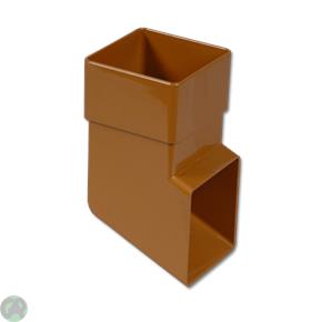 Square Downpipe Shoe (Caramel)