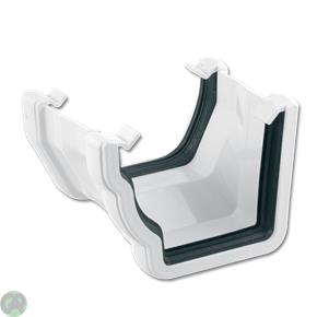 Ogee/Square Gutter Adptr LH (White)