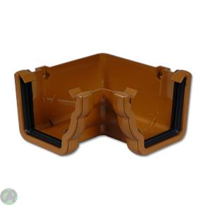 Ogee Gutter Angle Int 90 Deg (Caramel)