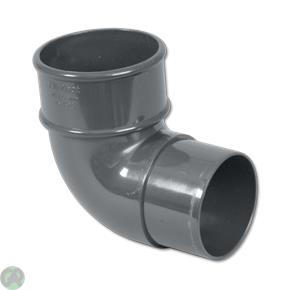 Round Downpipe Offset Bend 92.5 Deg (Grey)