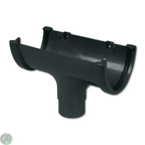 Hi-Cap Gutter Run Outlet (Anthracite)