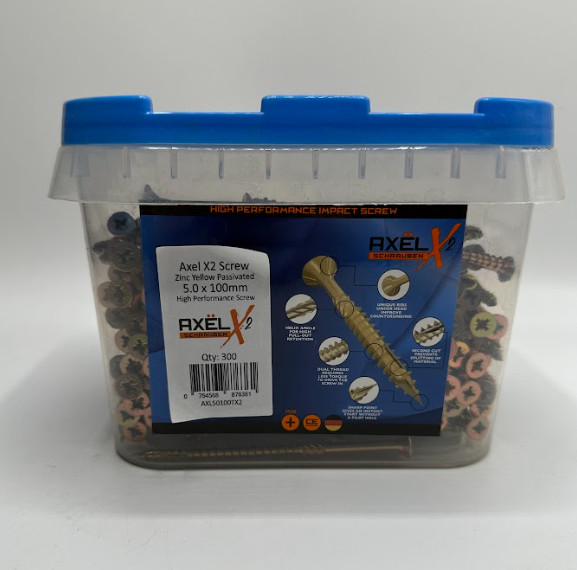 Axel high performance screw 5x100mm