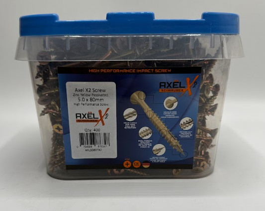 Axel high performance screw 5x80mm