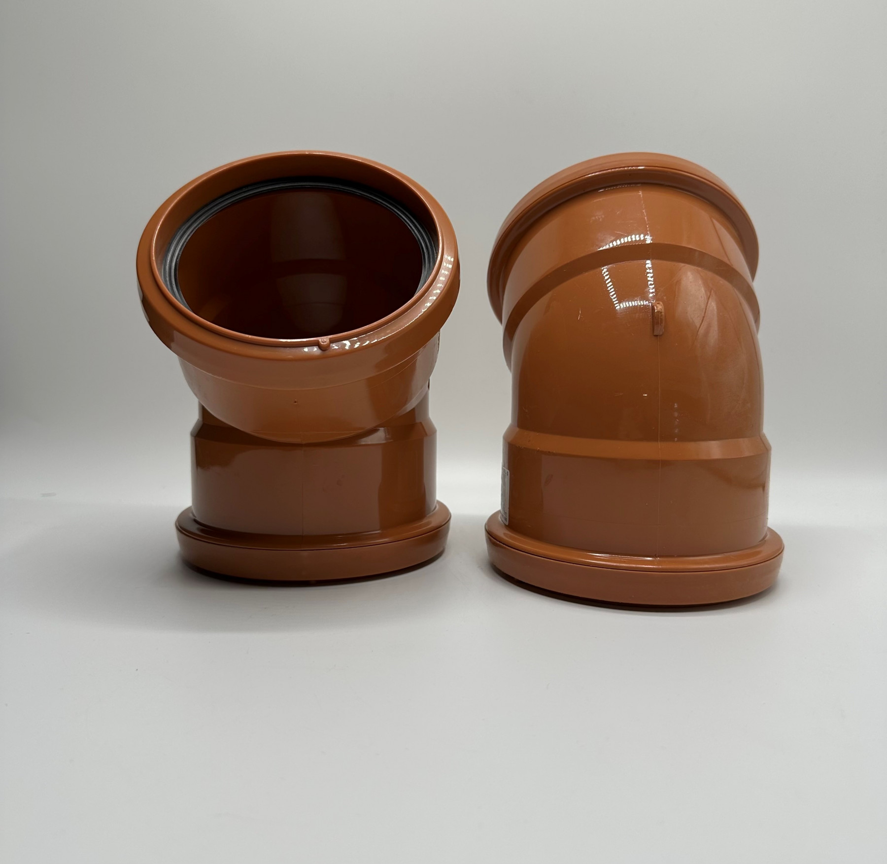 45 Degree double socket bend
