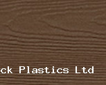 Chestnut brown hardie board 3.6m