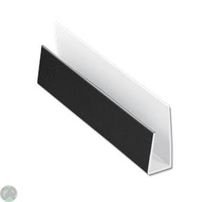 Hollow Soffit J-Trim (Black Ash)