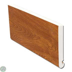 Bullnose Jumbo Fascia 175mm (Light Oak)