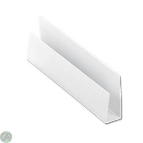 Hollow Soffit J-Trim (White)