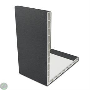 Rigid Angle 100mm X 80mm (Anthracite Grey Grained RAL7016)