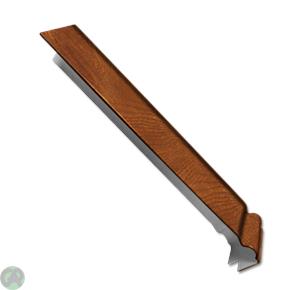 Ogee Replacement Fascia Corner Ext 300mm (L/Oak)