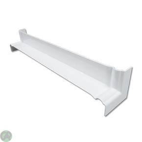 Ogee Fascia Corner Int 500mm (White)