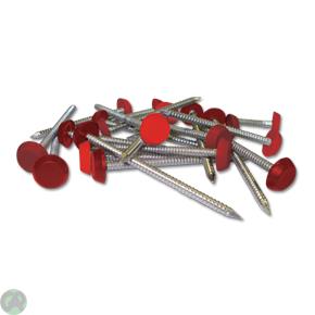 30mm Plastic Headed Pins (Wine Red) (Red 5)