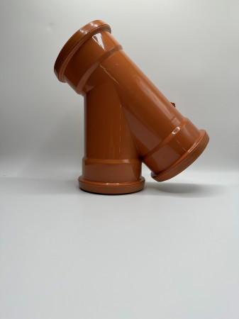 45 Degree triple socket junction